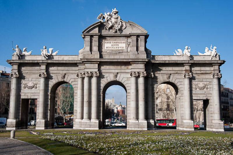 Puerta de Alcala, Madrid, EspaÃ±a, Europa Occide...