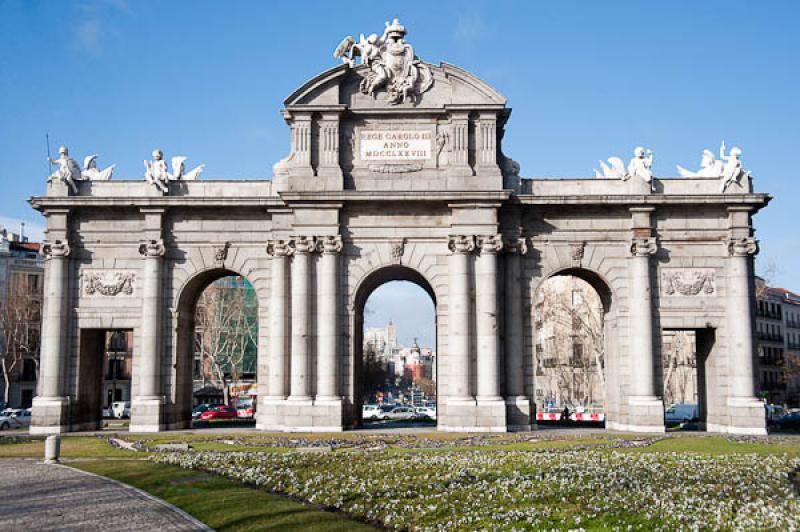 Puerta de Alcala, Madrid, EspaÃ±a, Europa Occide...