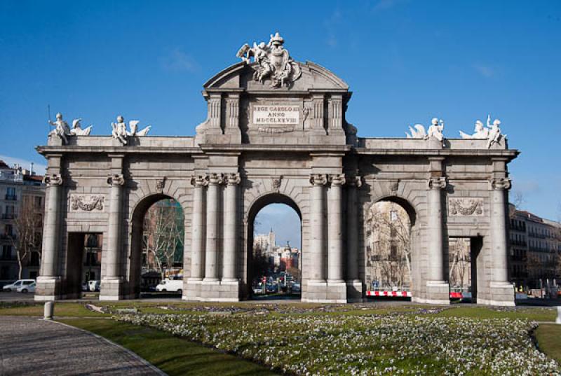 Puerta de Alcala, Madrid, EspaÃ±a, Europa Occide...