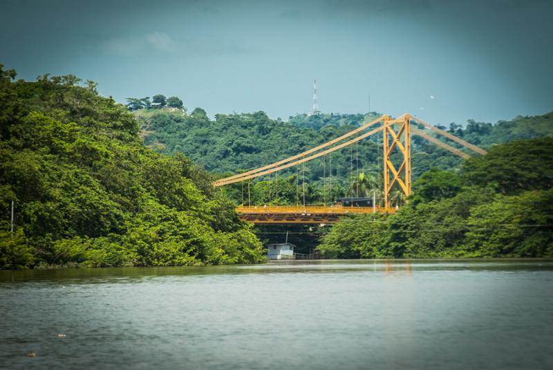 Panoramica del Puente Viejo, Monteria, Cordoba, Co...