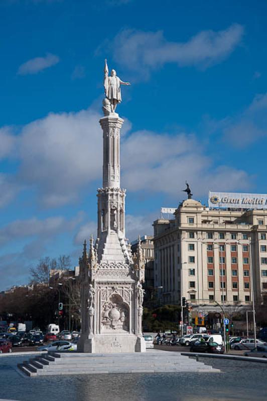 Monumento a Colon, Madrid, EspaÃ±a, Europa Occid...