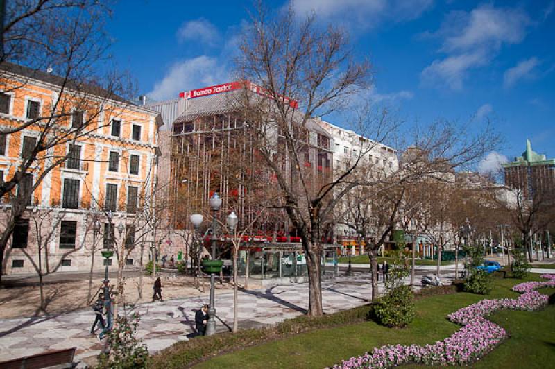 Paseo de Recoletos, Madrid, EspaÃ±a, Europa Occi...