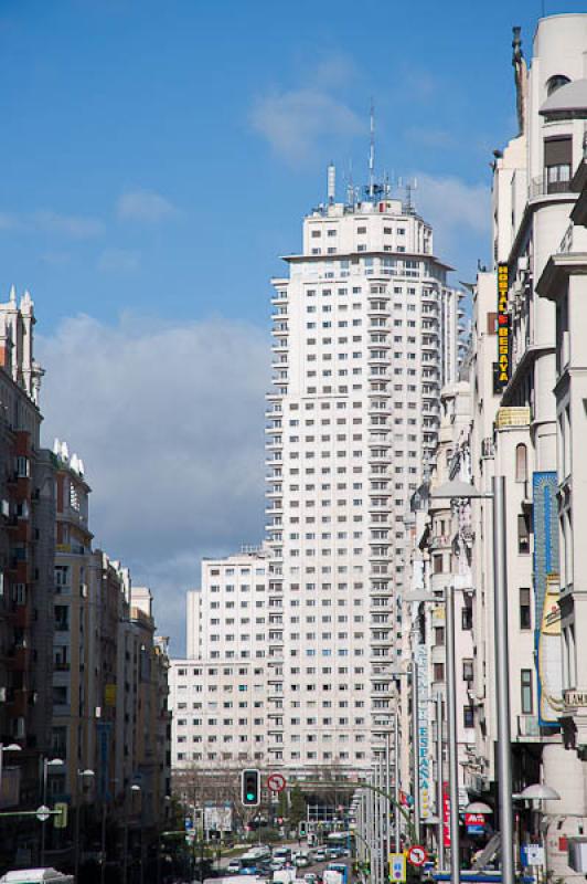 Torre de Madrid, Madrid, EspaÃ±a, Europa Occiden...