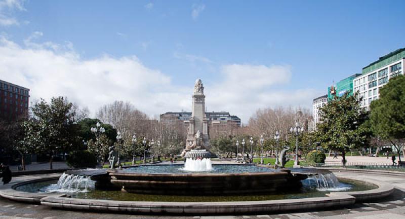 Plaza de EspaÃ±a, Madrid, EspaÃ±a, Europa Occi...