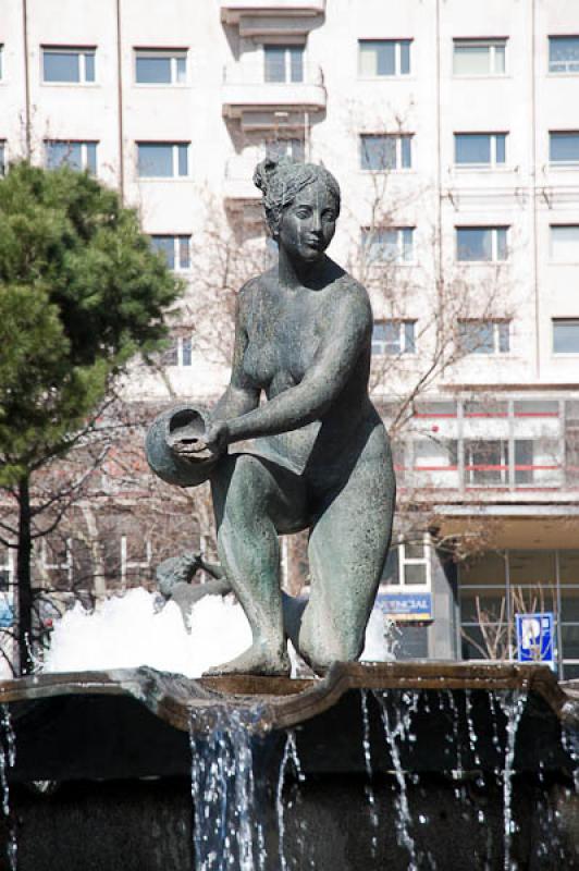 Fuente del Nacimiento del Agua, Madrid, EspaÃ±a,...