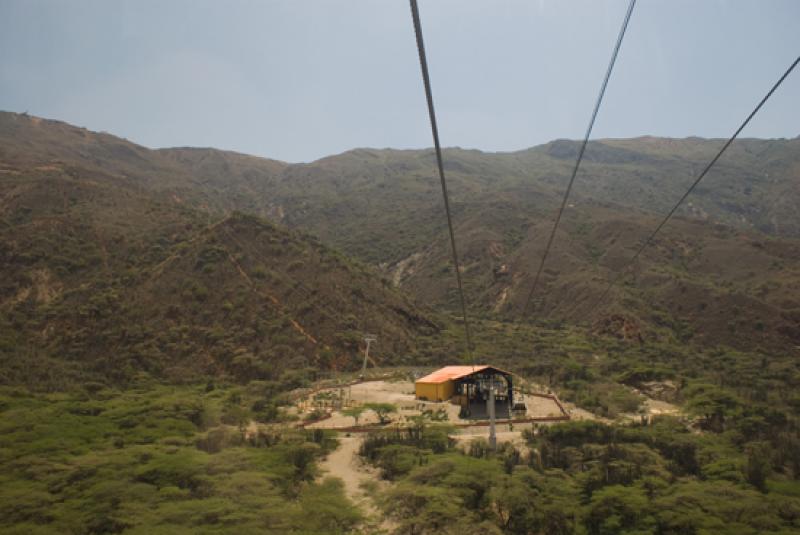 Teleferico del Parque Nacional del Chicamocha, San...