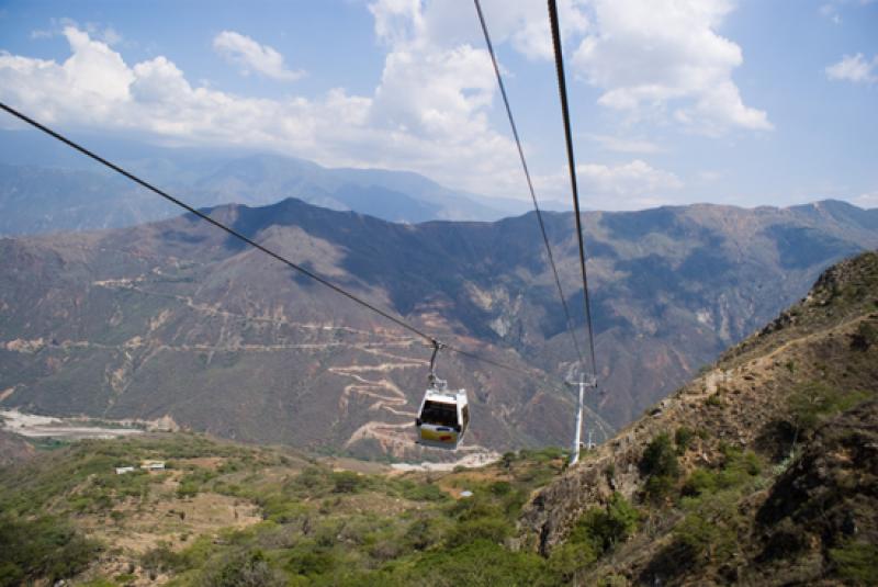 Teleferico del Parque Nacional del Chicamocha, San...