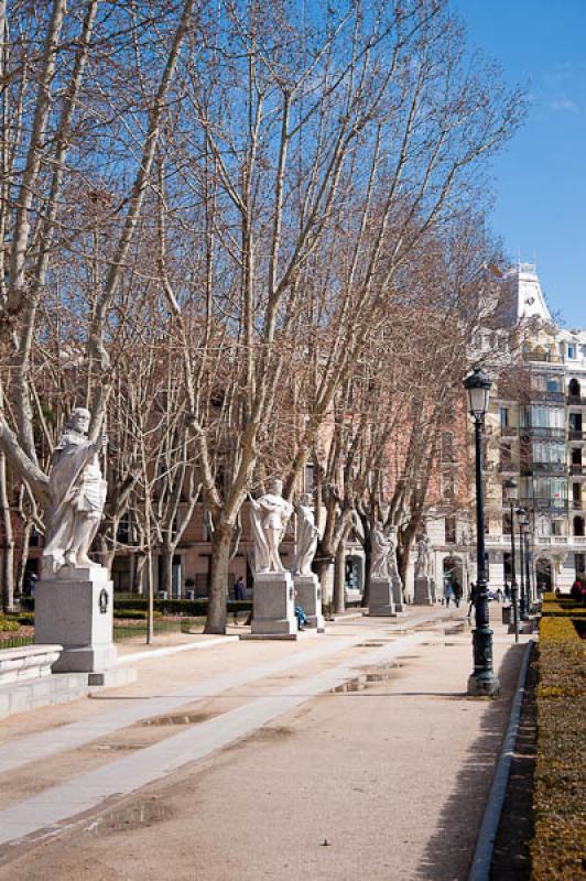 Plaza de Oriente, Madrid, EspaÃ±a, Europa Occide...