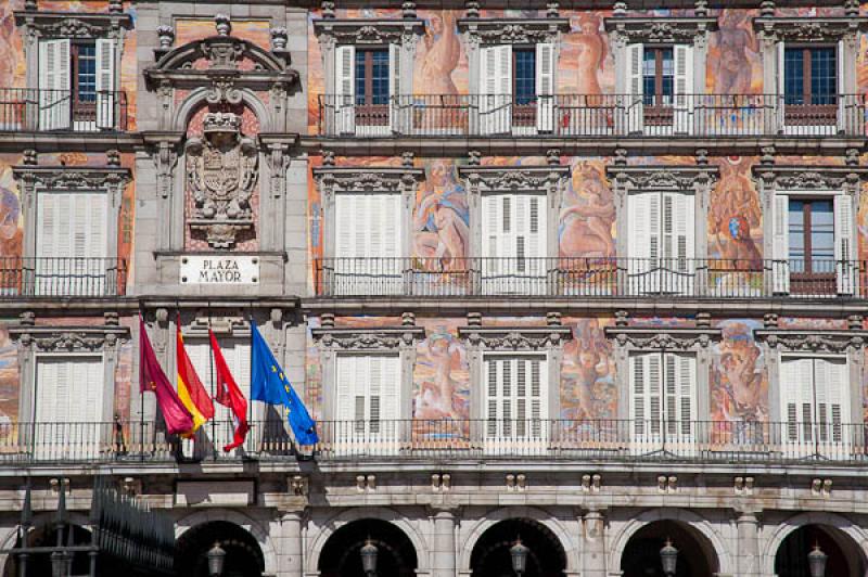 Casa de la Panaderia, Madrid, EspaÃ±a, Europa Oc...