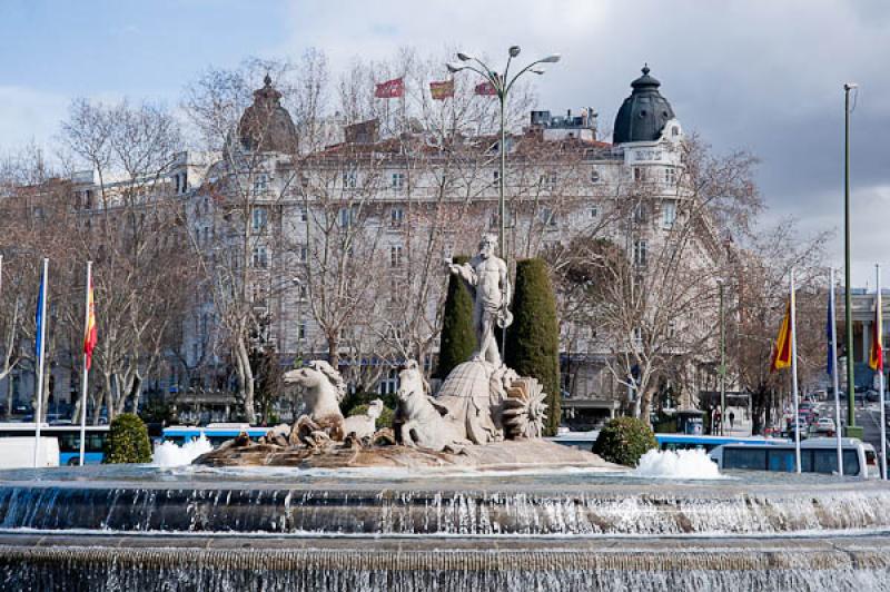 Fuente de Cibeles, Madrid, EspaÃ±a, Europa Occid...