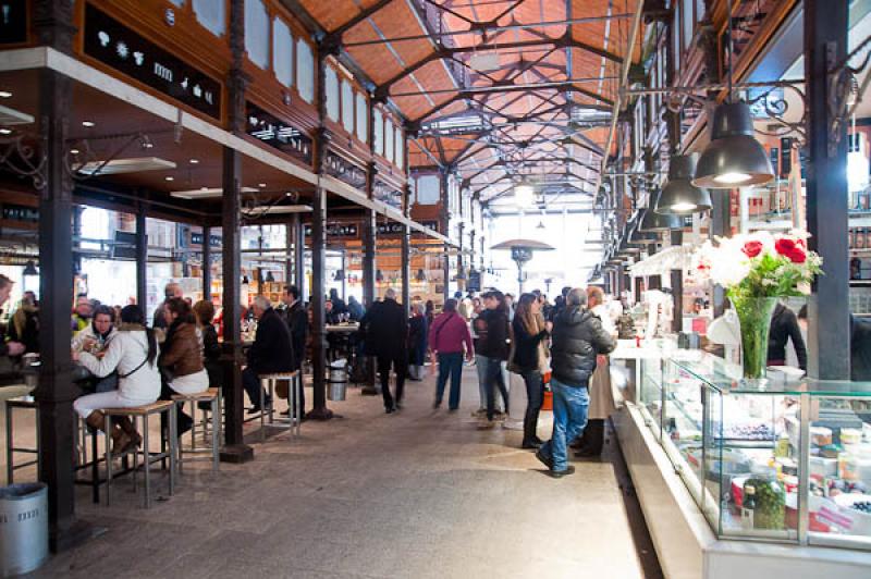 Mercado de San Miguel, Madrid, EspaÃ±a, Europa O...