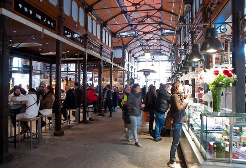 Mercado de San Miguel, Madrid, EspaÃ±a, Europa O...