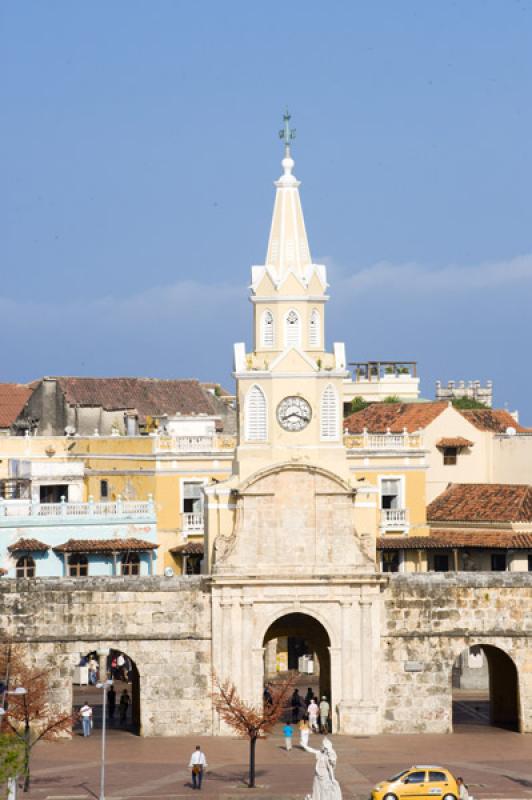 Torre del Reloj, Cartagena, Bolivar, Colombia