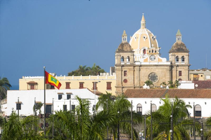 Iglesia y Convento San Pedro Claver, Cartagena, Bo...