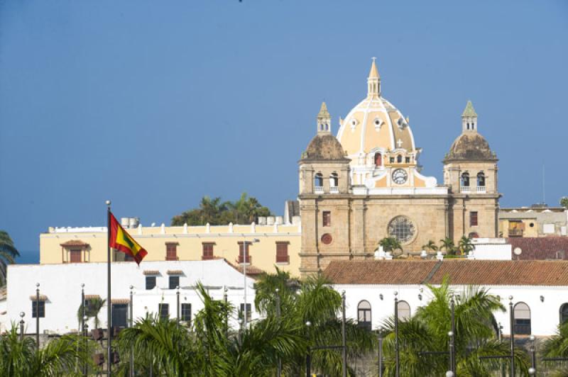 Iglesia y Convento San Pedro Claver, Cartagena, Bo...