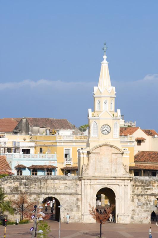 Torre del Reloj, Cartagena, Bolivar, Colombia