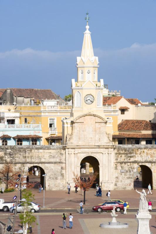 Torre del Reloj, Cartagena, Bolivar, Colombia