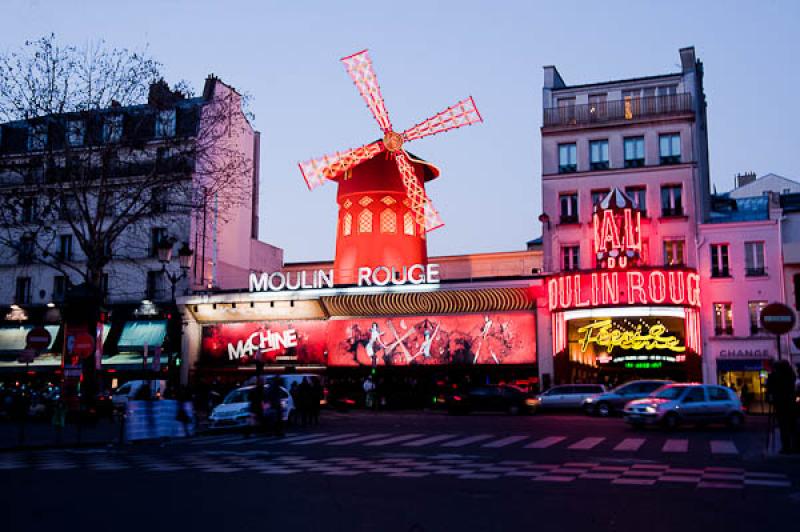 Moulin Rouge, Paris, Francia, Europa Occidental