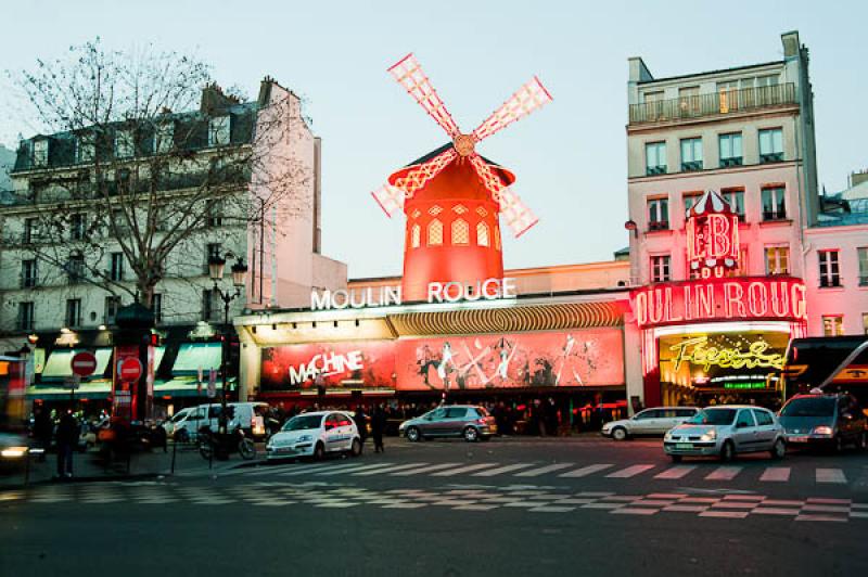 Moulin Rouge, Paris, Francia, Europa Occidental