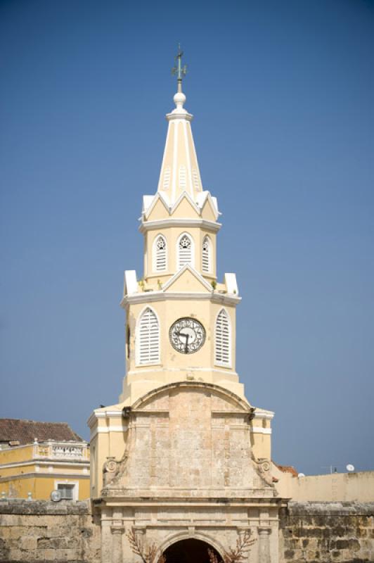 Torre del Reloj, Cartagena, Bolivar, Colombia