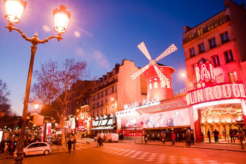 Moulin Rouge, Paris, Francia, Europa Occidental