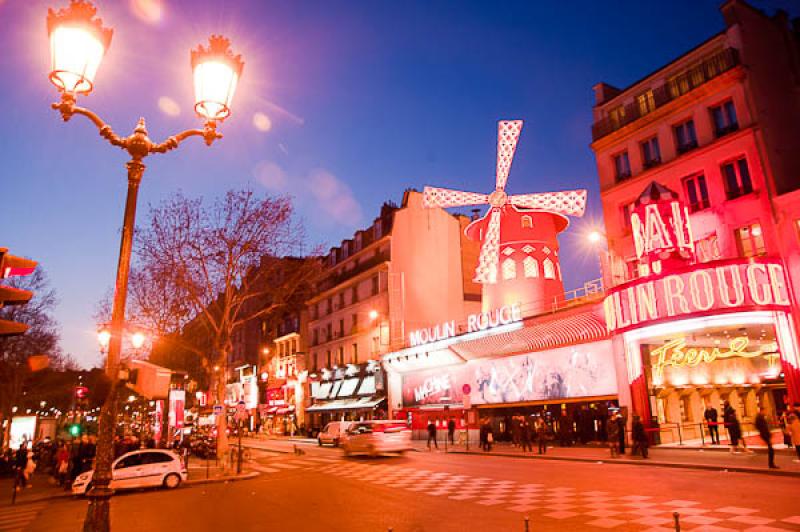 Moulin Rouge, Paris, Francia, Europa Occidental