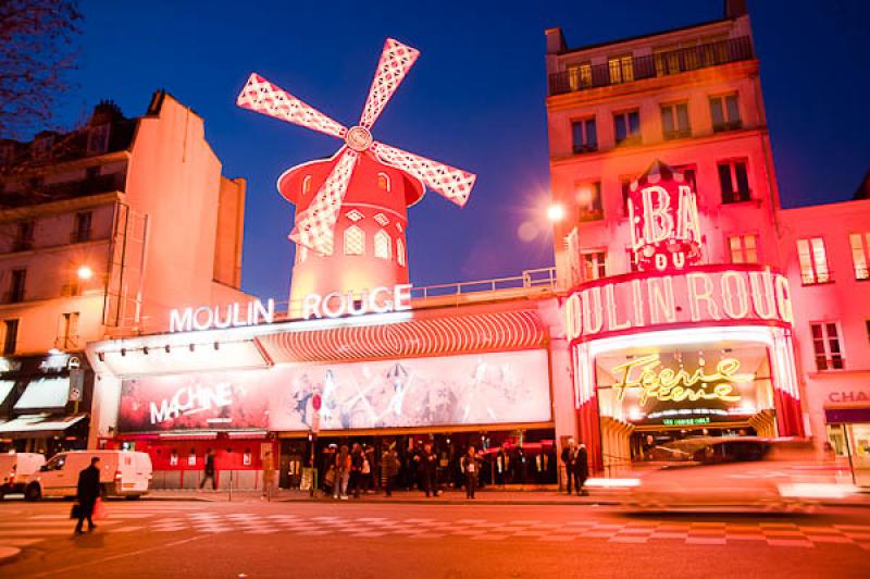 Moulin Rouge, Paris, Francia, Europa Occidental