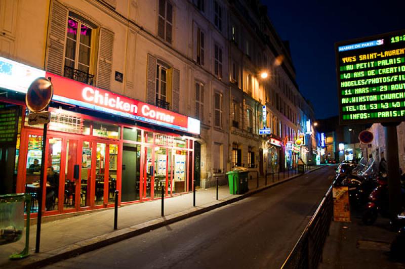 Calle de los Bosques, Paris, Francia, Europa Occid...