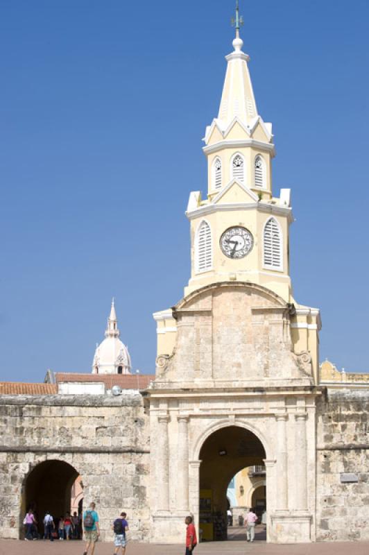 Torre del Reloj, Cartagena, Bolivar, Colombia