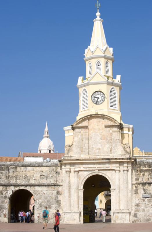 Torre del Reloj, Cartagena, Bolivar, Colombia