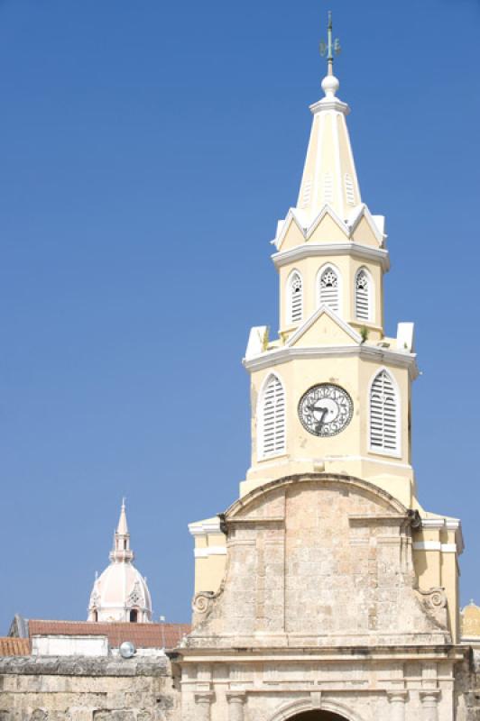 Torre del Reloj, Cartagena, Bolivar, Colombia