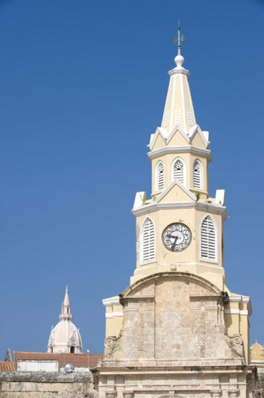 Torre del Reloj, Cartagena, Bolivar, Colombia