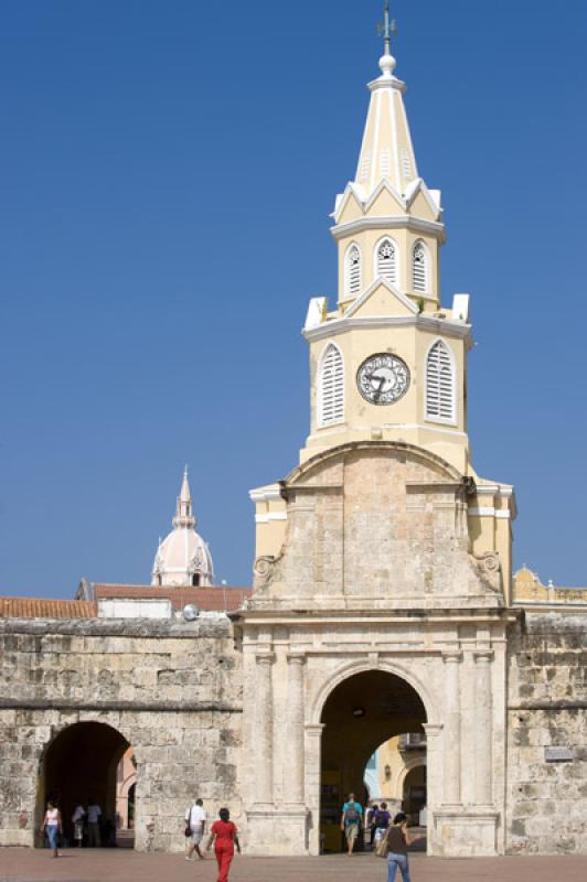 Torre del Reloj, Cartagena, Bolivar, Colombia