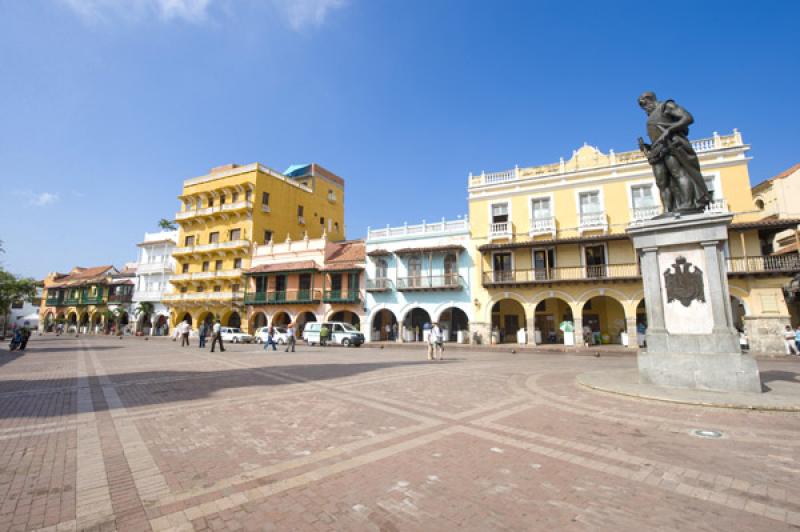 Plaza de los Coches, Cartagena, Bolivar, Colombia