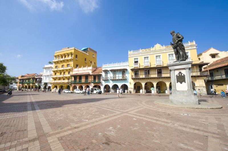 Plaza de los Coches, Cartagena, Bolivar, Colombia