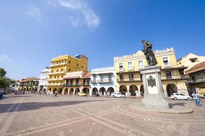 Plaza de los Coches, Cartagena, Bolivar, Colombia