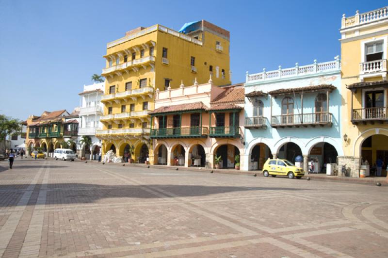 Plaza de los Coches, Cartagena, Bolivar, Colombia