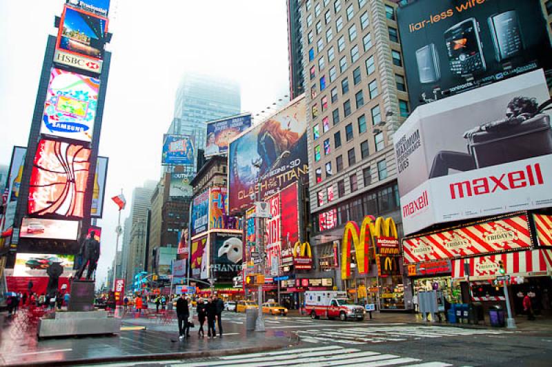 Times Square, Manhattan, Nueva York, Estados Unido...