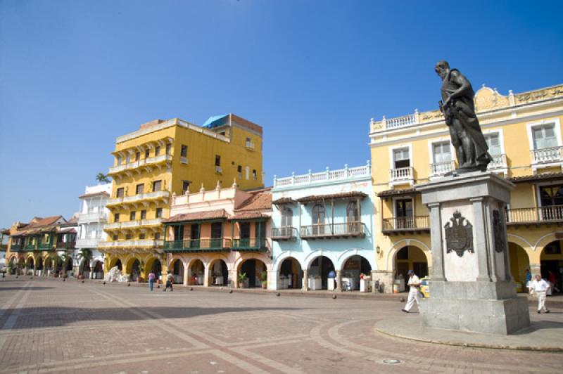 Plaza de los Coches, Cartagena, Bolivar, Colombia