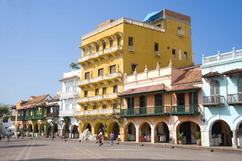 Plaza de los Coches, Cartagena, Bolivar, Colombia