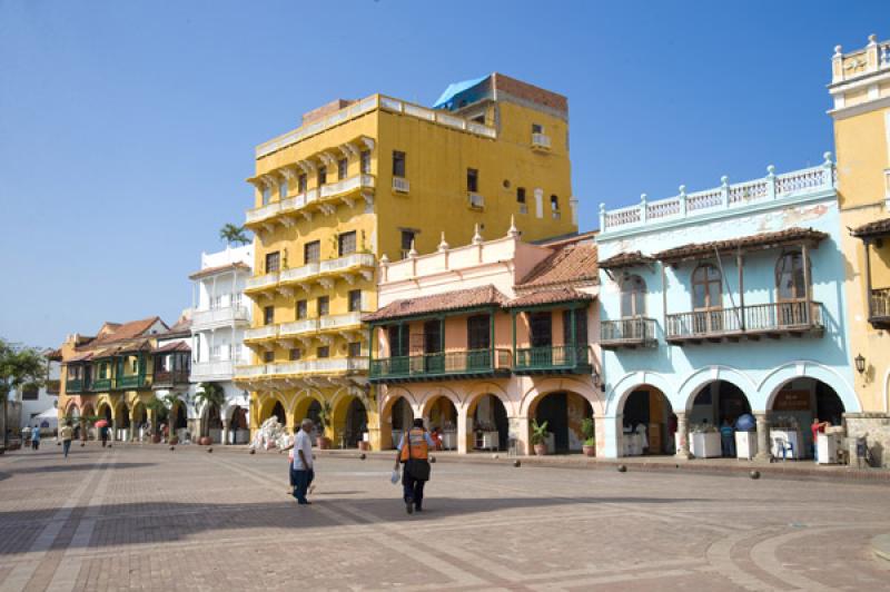 Plaza de los Coches, Cartagena, Bolivar, Colombia