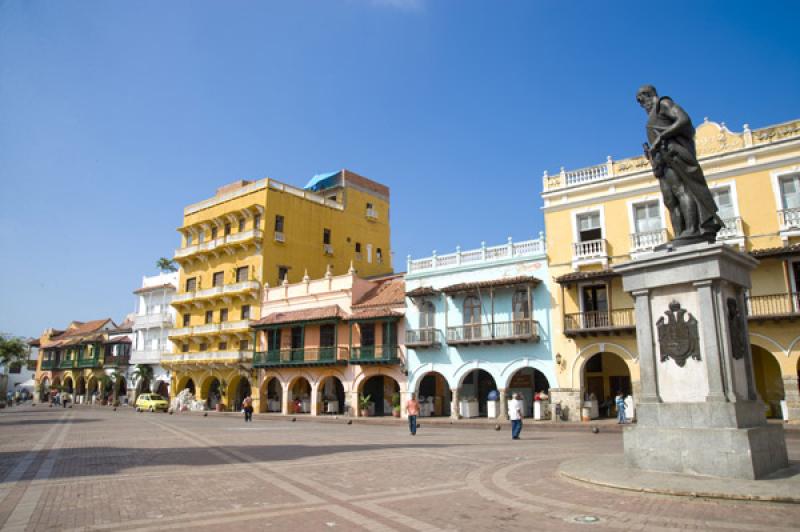 Plaza de los Coches, Cartagena, Bolivar, Colombia