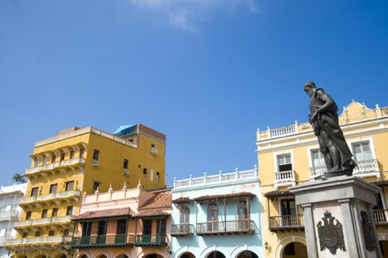 Plaza de los Coches, Cartagena, Bolivar, Colombia