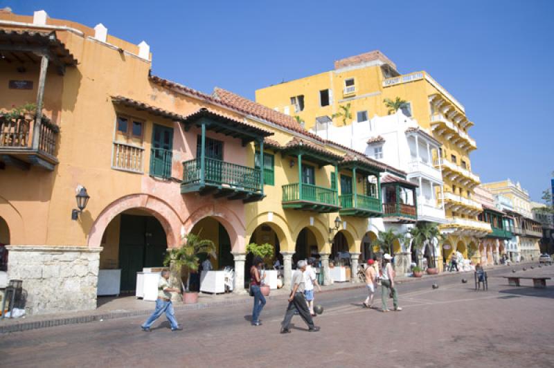 Plaza de los Coches, Cartagena, Bolivar, Colombia