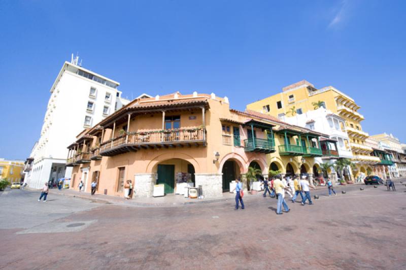 Plaza de los Coches, Cartagena, Bolivar, Colombia