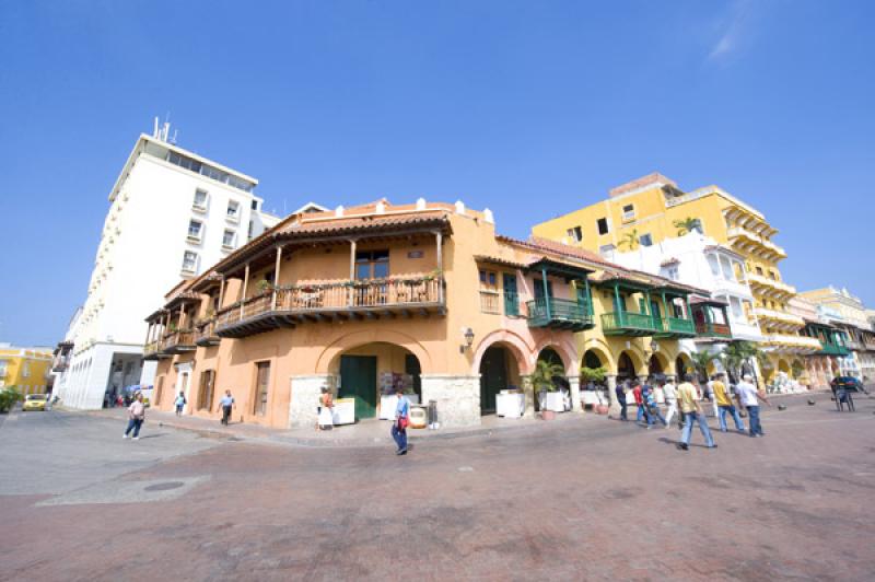 Plaza de los Coches, Cartagena, Bolivar, Colombia