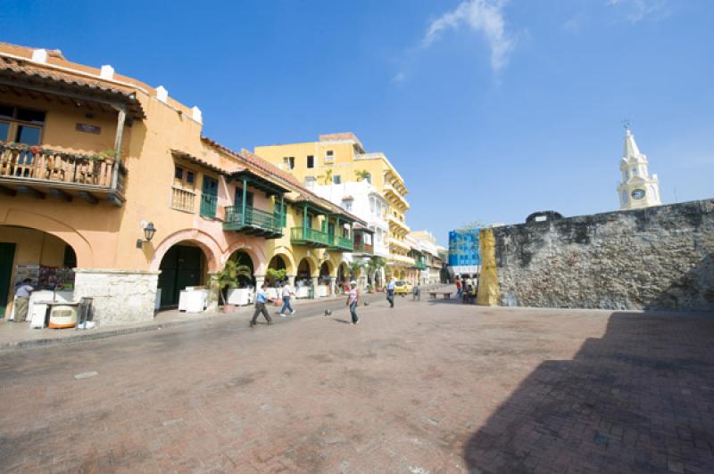 Plaza de los Coches, Cartagena, Bolivar, Colombia