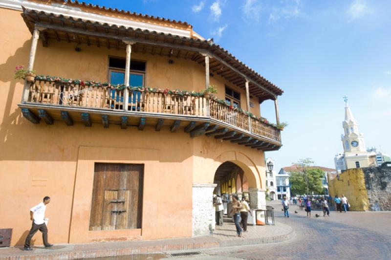 Plaza de los Coches, Cartagena, Bolivar, Colombia