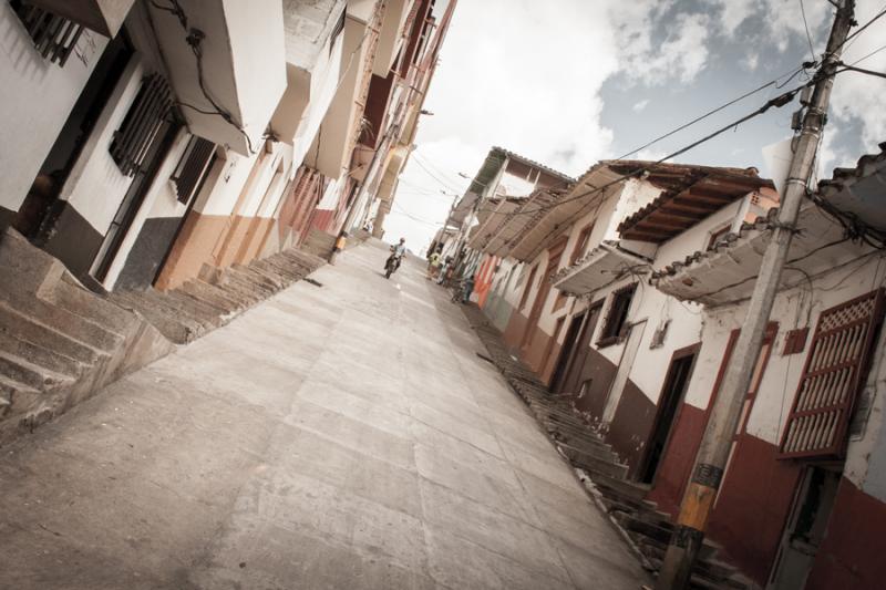 Calle de Andes, Antioquia, Colombia