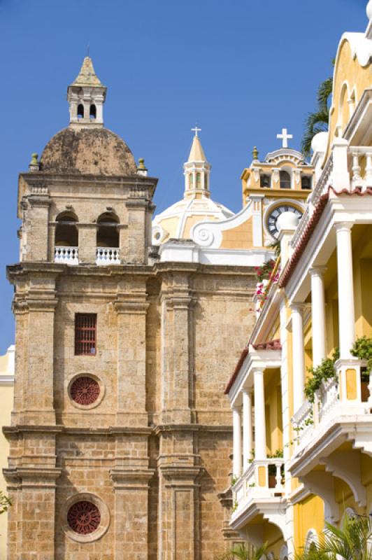 Iglesia y Convento San Pedro Claver, Cartagena, Bo...